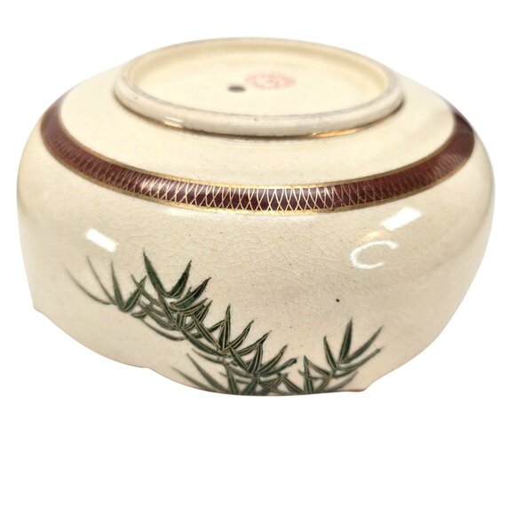 Vintage Japanese Hand-Painted Ceramic Bowls With Floral Landscape Designs je189 - Picture 13 of 16